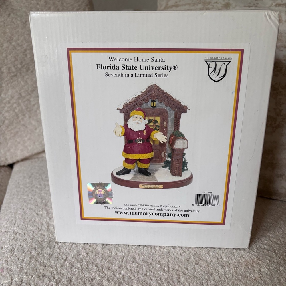 FSU Welcome Home Santa Christmas Decoration 2004 The Memory Company